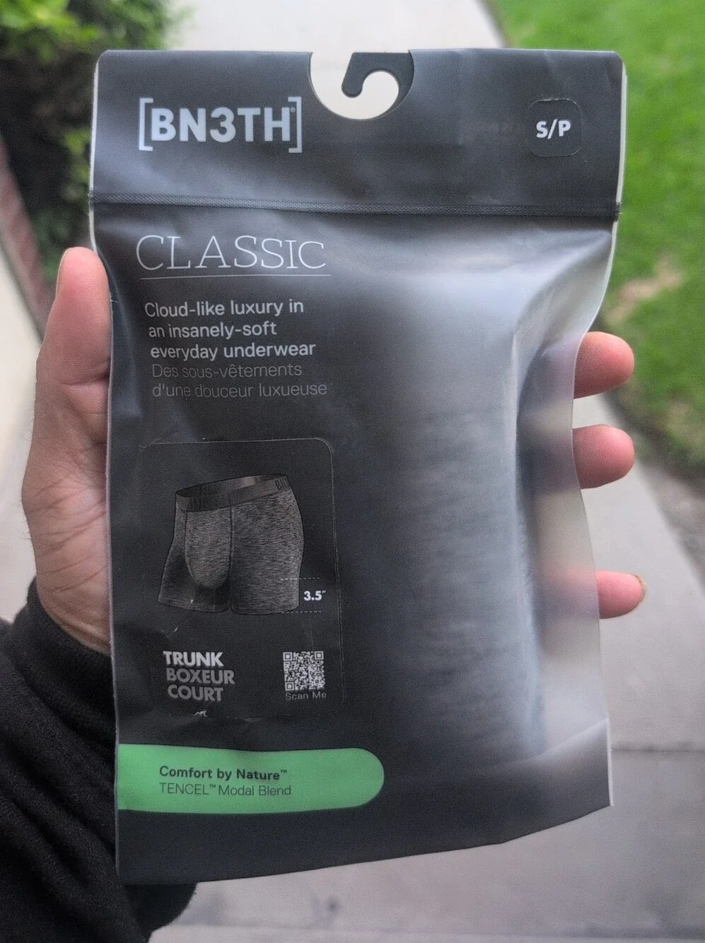 BN3TH Men's Classic Trunk Boxer Briefs 3.5